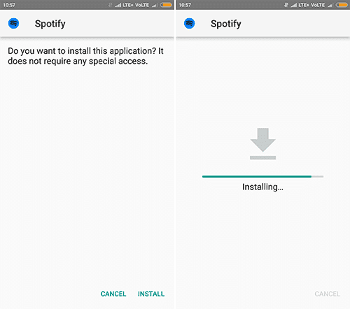 install spotify premium mod apk on android