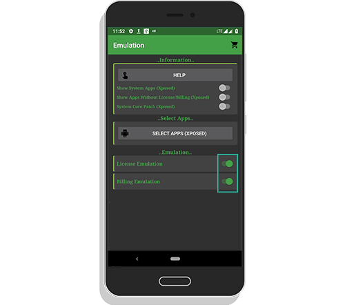 billing emulation and license emulation