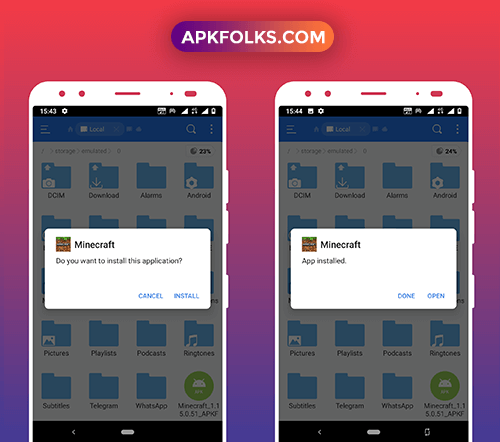install-minecraft-pe-apk-on-android