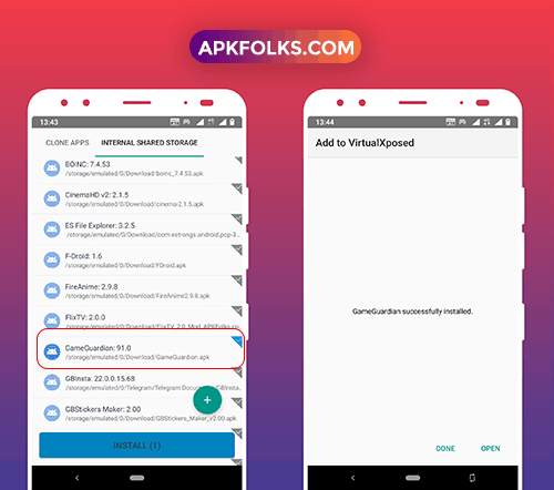 successfully-installed-game-guardian-app-on-vitual-xposed