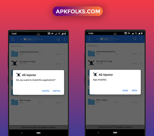 install-ag-injector-apk-on-android