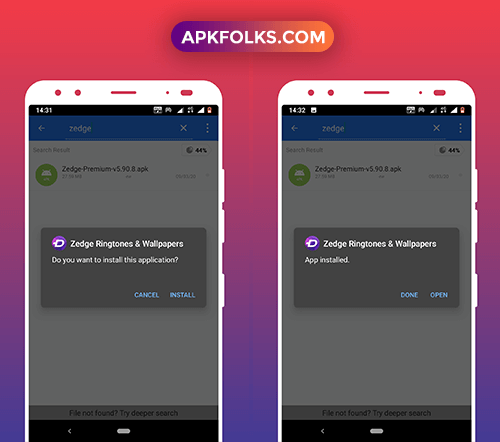 install-zedge-premium-apk-on-android