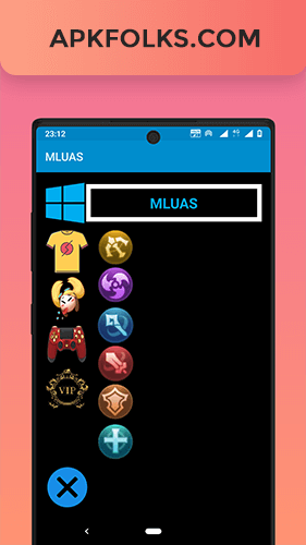 mluas app home screenshot