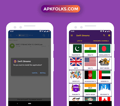install-swift-streamz-mod-apk-on-android