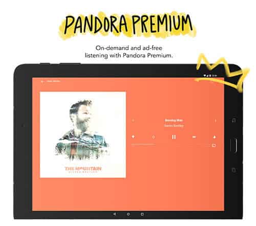 Pandora-Premium-has-No-Ads